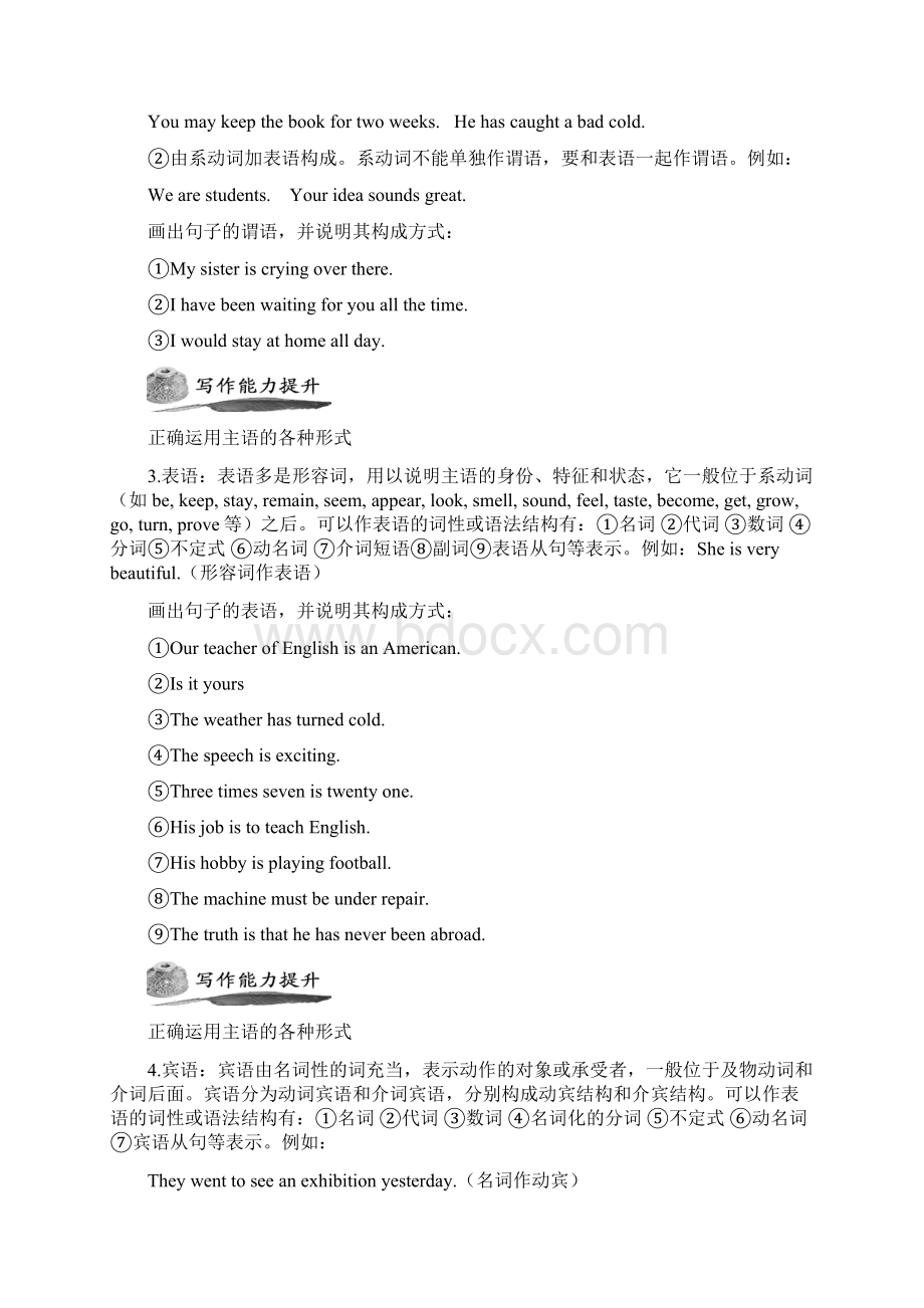 英语句子成分及结构专题.docx_第2页