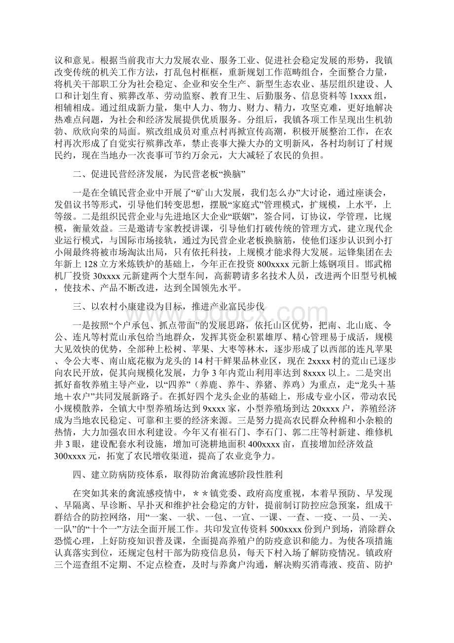 某乡镇政务公开工作总结最新版.docx_第2页