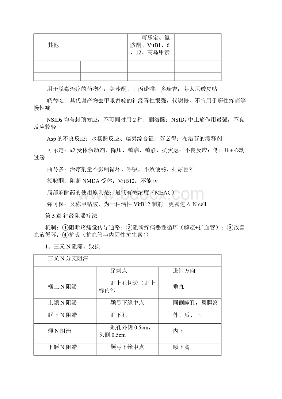 疼痛诊疗学考试重点.docx_第3页