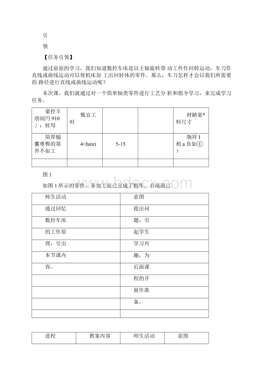 任务十简单轴类零件的编程及加工一.docx_第3页