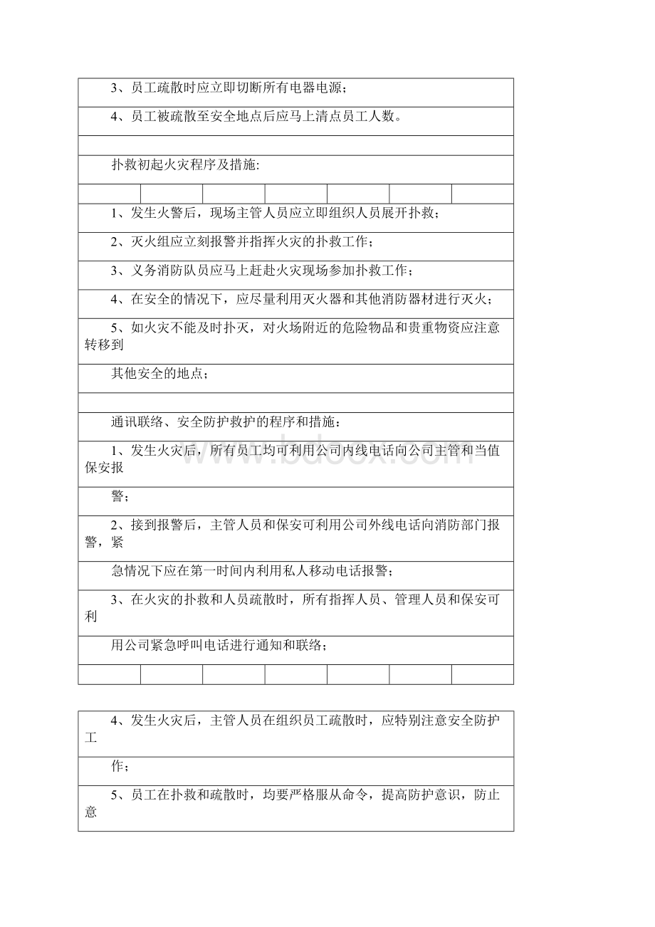 餐厅灭火和应急疏散预案.docx_第3页