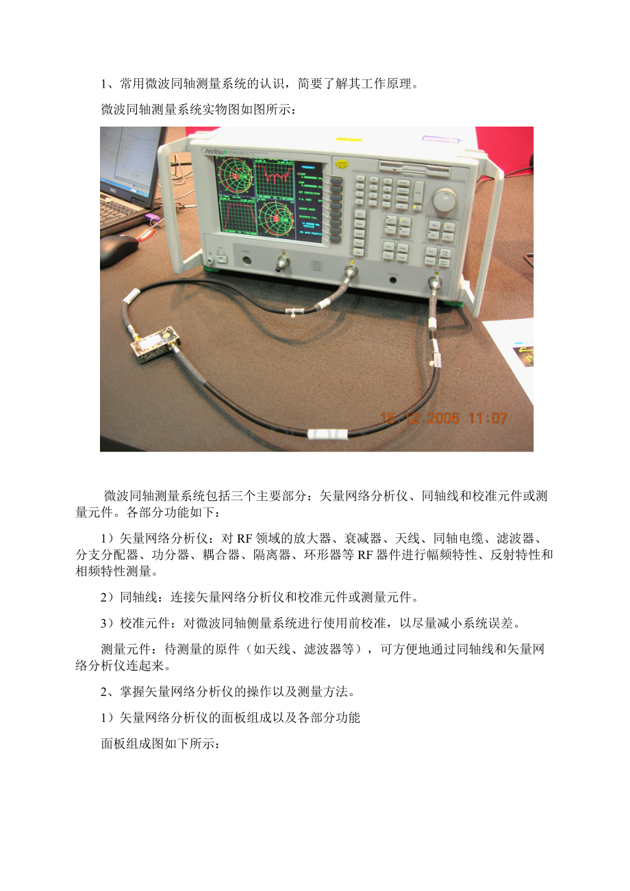 北邮微波测量实验报告综述.docx_第2页