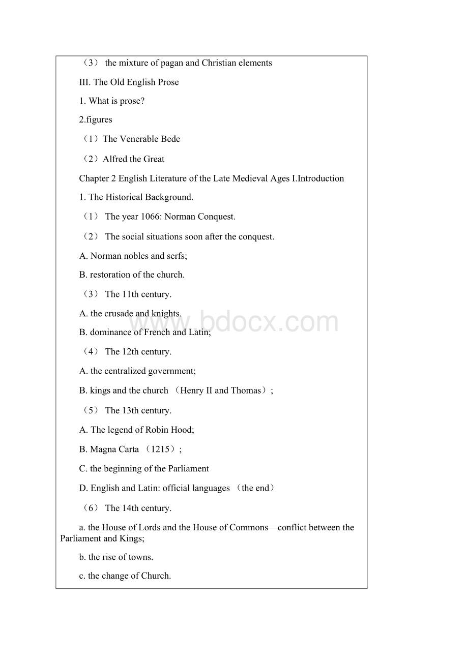 刘炳善《英国文学简史》完整版笔记文档格式.docx_第2页