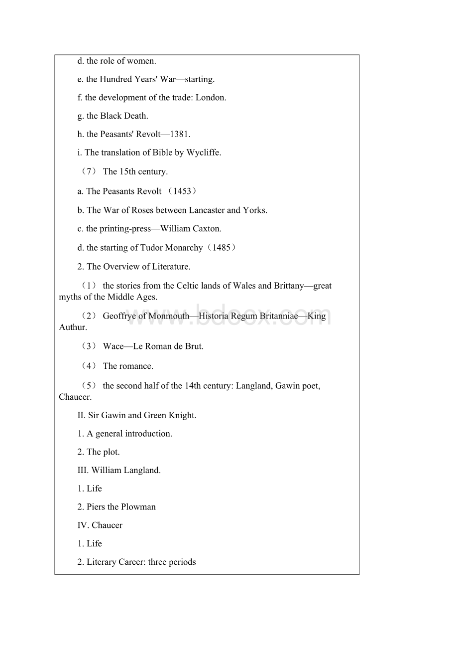 刘炳善《英国文学简史》完整版笔记文档格式.docx_第3页