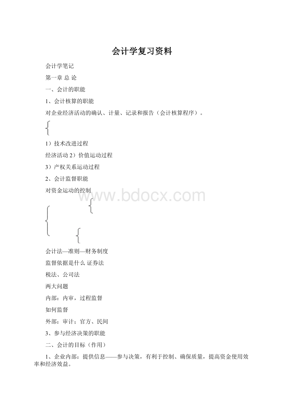 会计学复习资料.docx