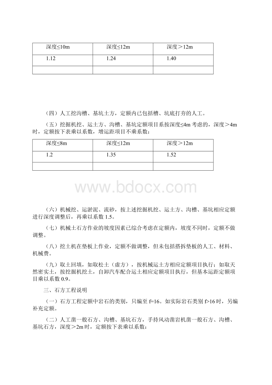 D市政工程计算规则及说明四川省建设工程工程量清单计价定额.docx_第2页