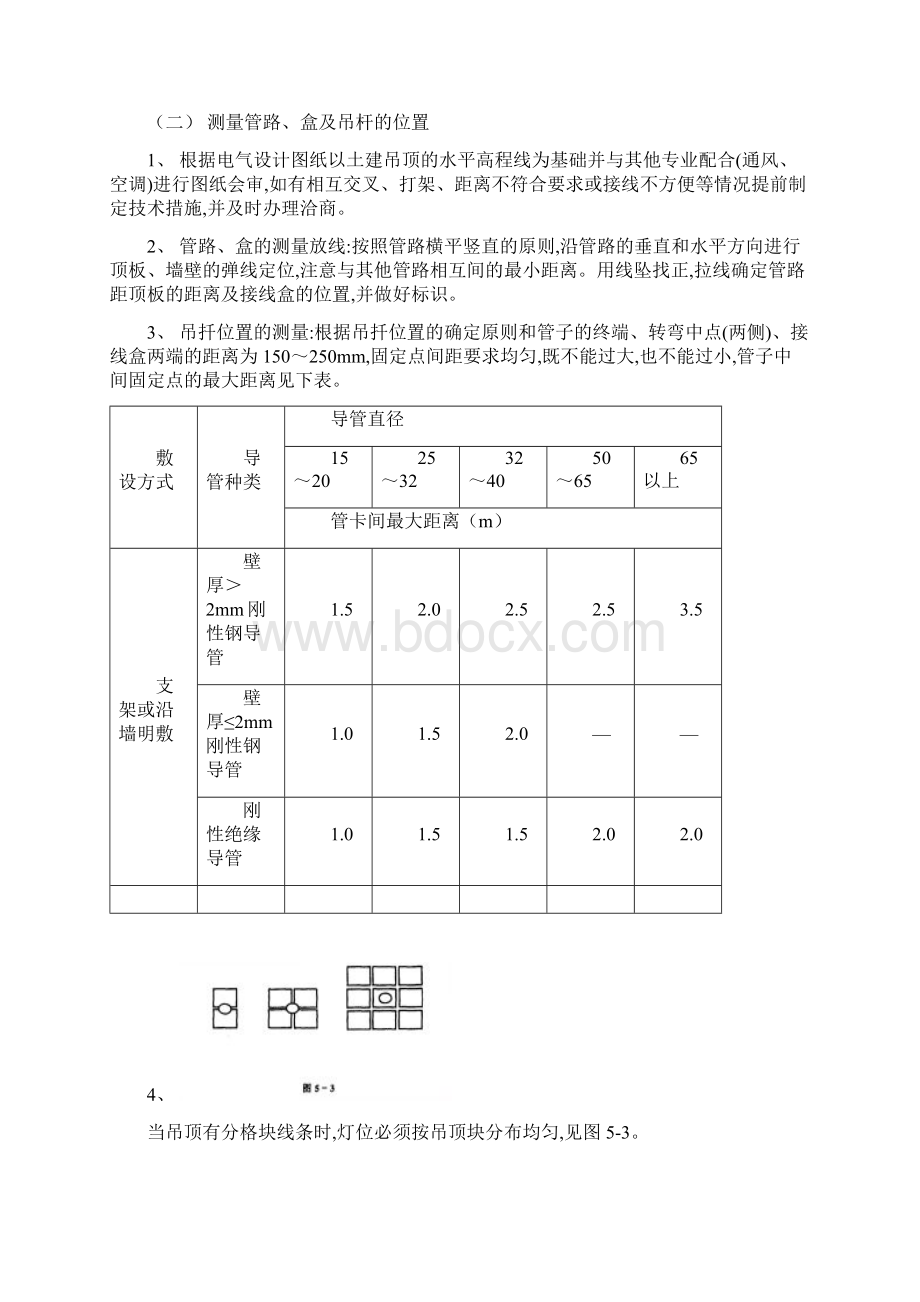 吊顶内管路敷设工程技术交底Word文件下载.docx_第3页