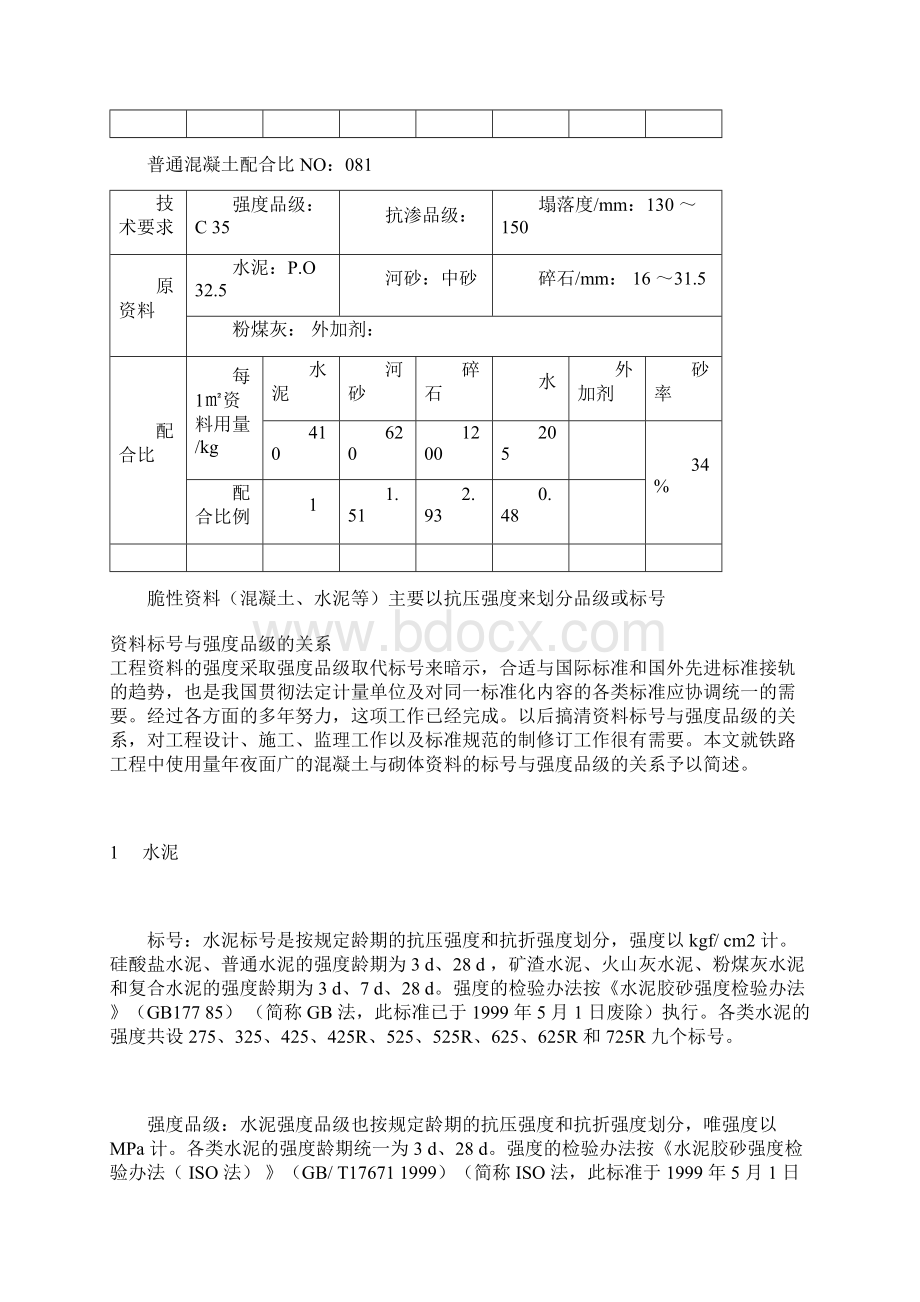 混凝土标号怎么来的C30C25C35都是什么意思.docx_第2页