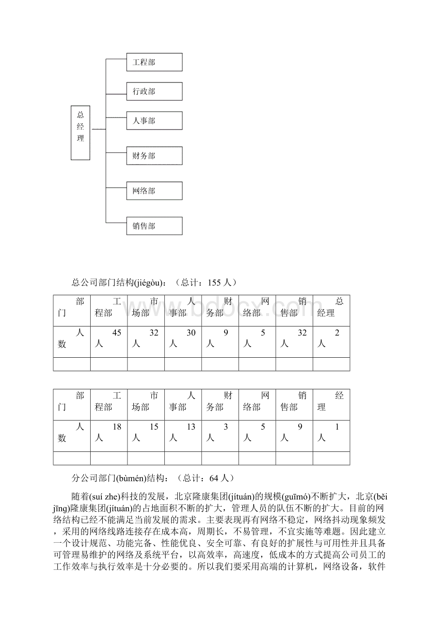 最新中小型企业网络建设的需求分析共18页Word文档下载推荐.docx_第2页