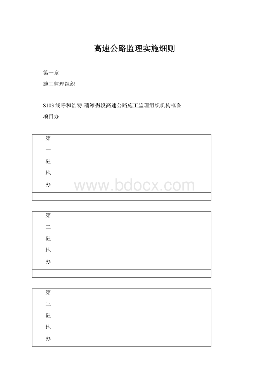 高速公路监理实施细则Word文档下载推荐.docx