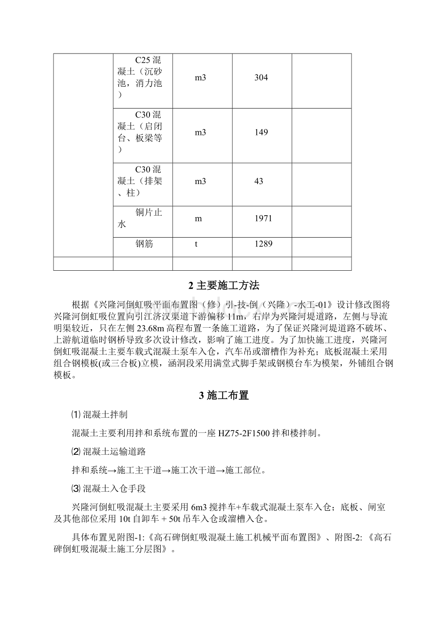 倒虹吸混凝土施工.docx_第2页