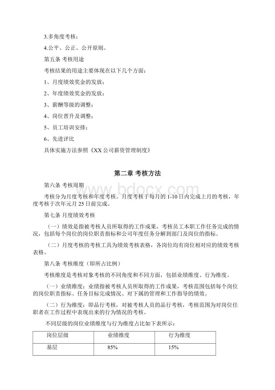 生产型企业绩效考核方案.docx_第2页