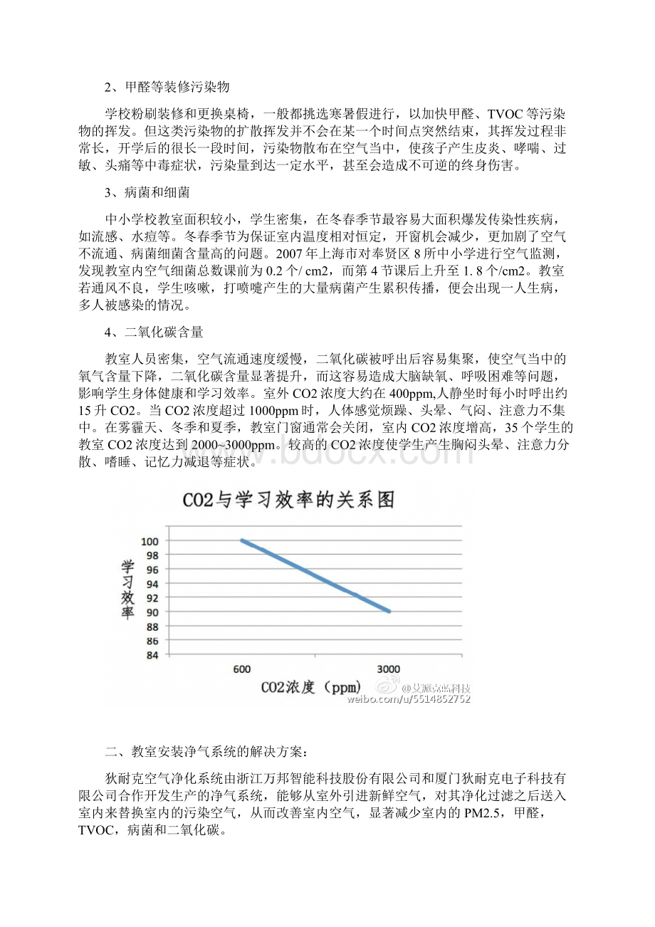 学校教室空气净化系统可行性分析知识讲解.docx_第2页