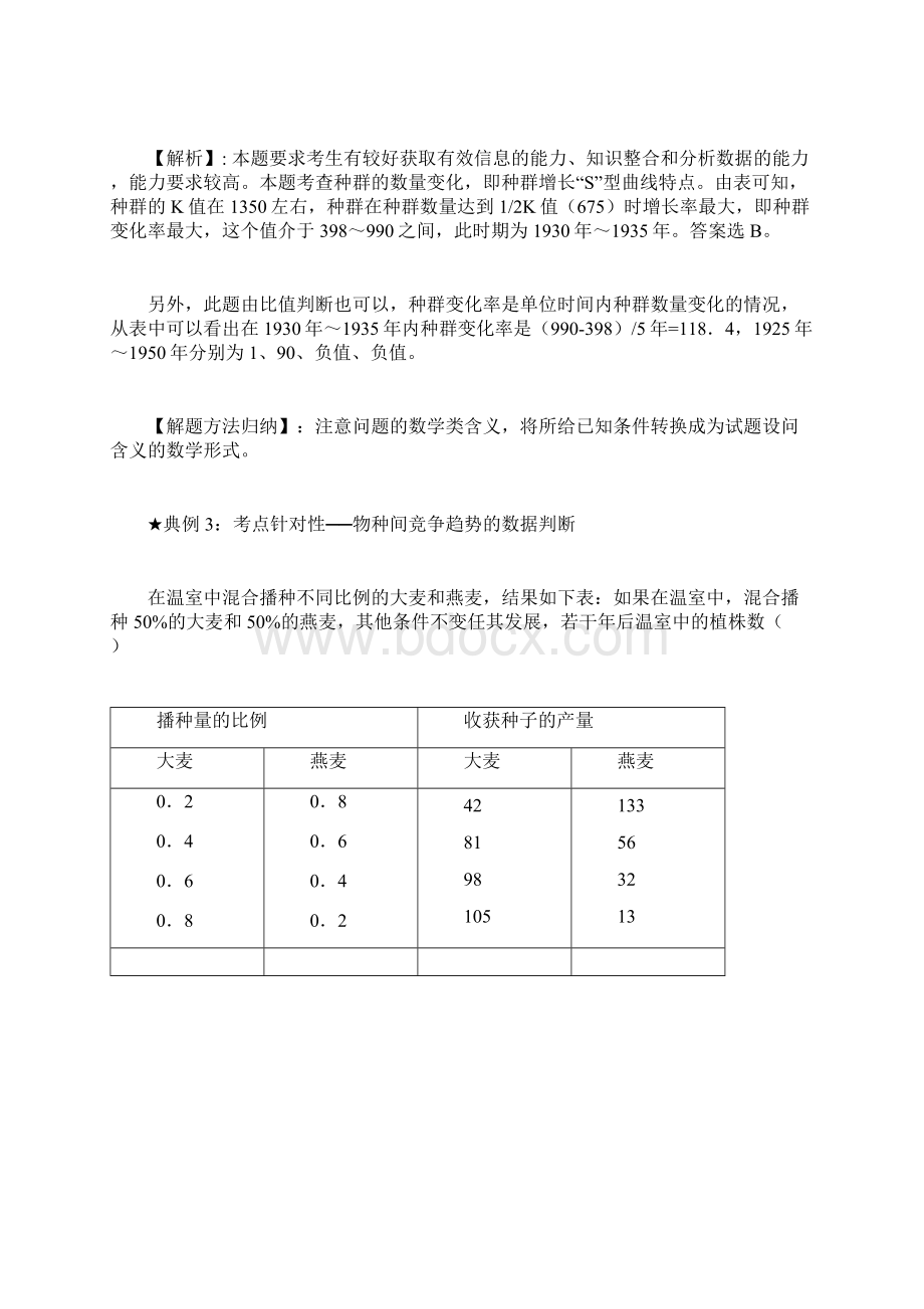 高中生物数据模型试题.docx_第3页