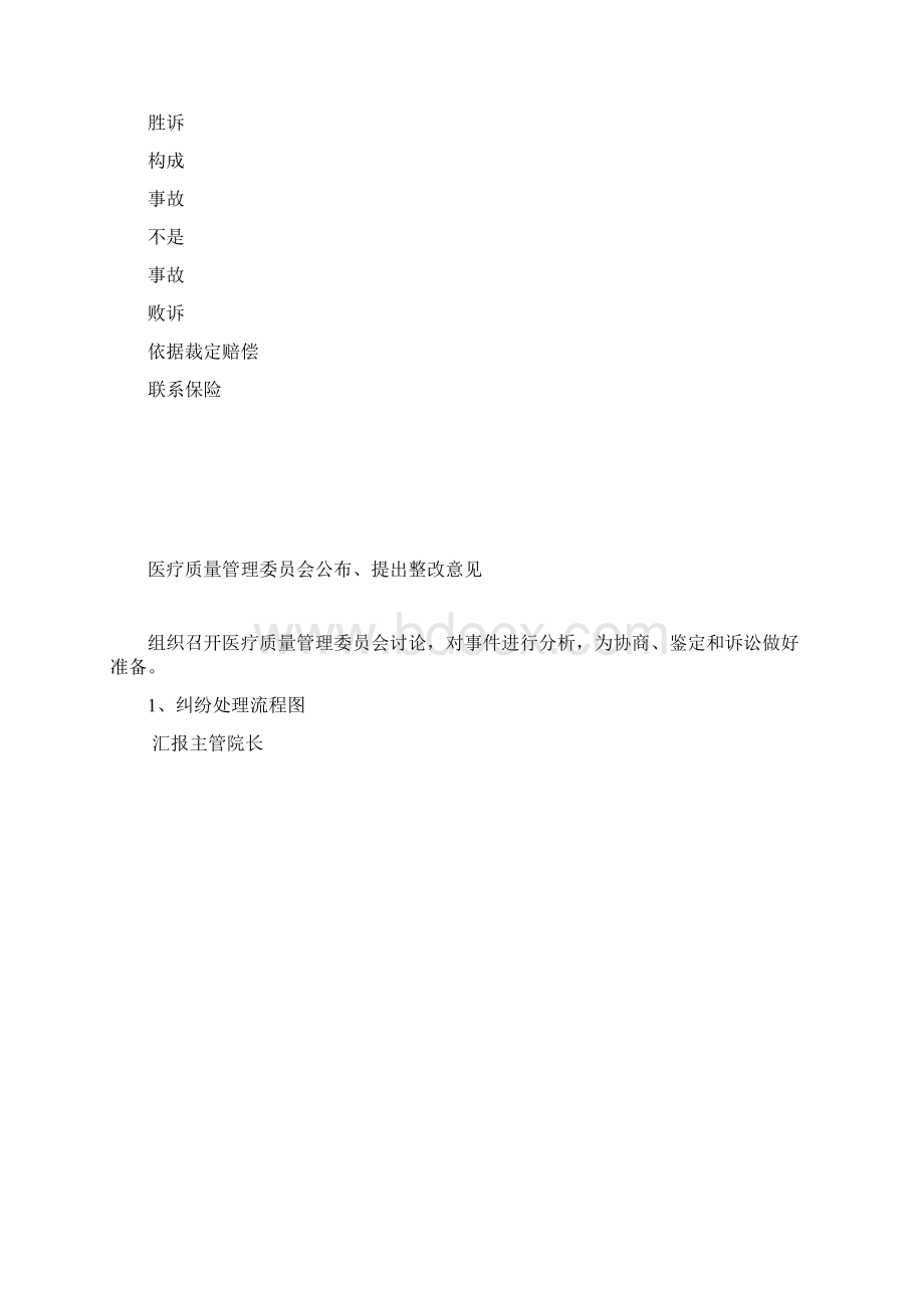 医务科各项工作流程图及制度全新Word文档格式.docx_第3页