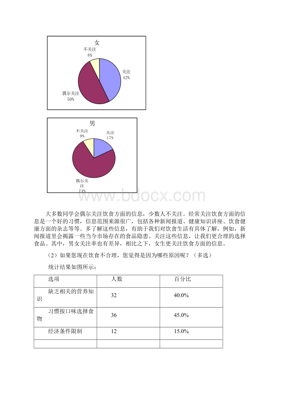 关于大学生健康饮食的研究报告.docx_第3页