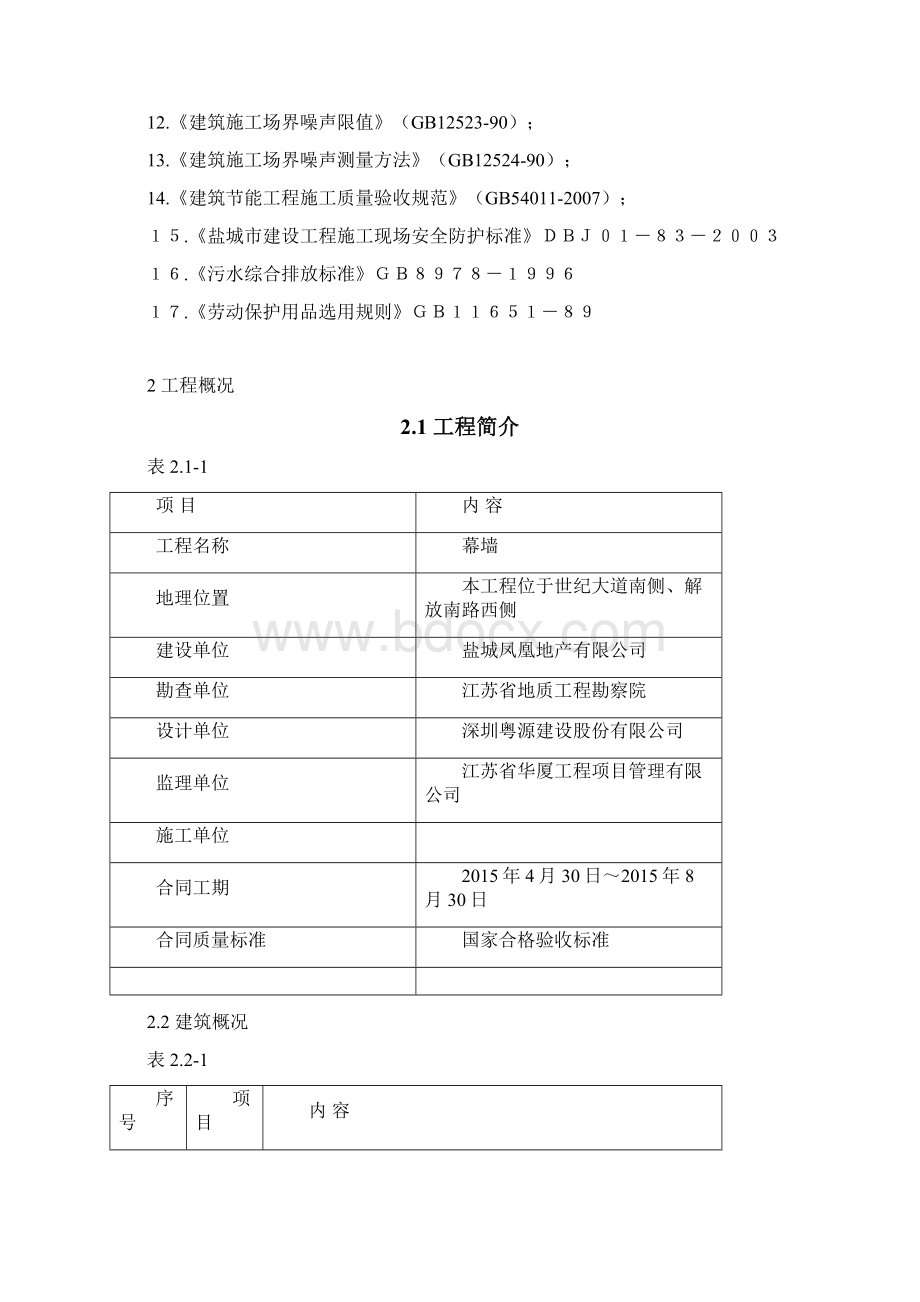 幕墙工程绿色施工专项施工方案.docx_第2页