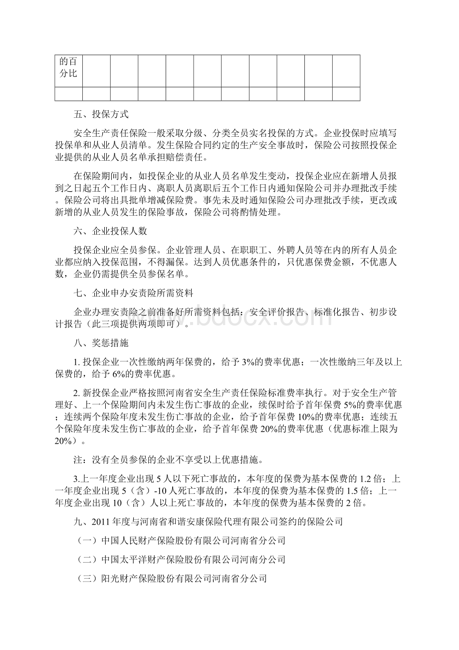 河南省安全生产保险实施办法.docx_第2页