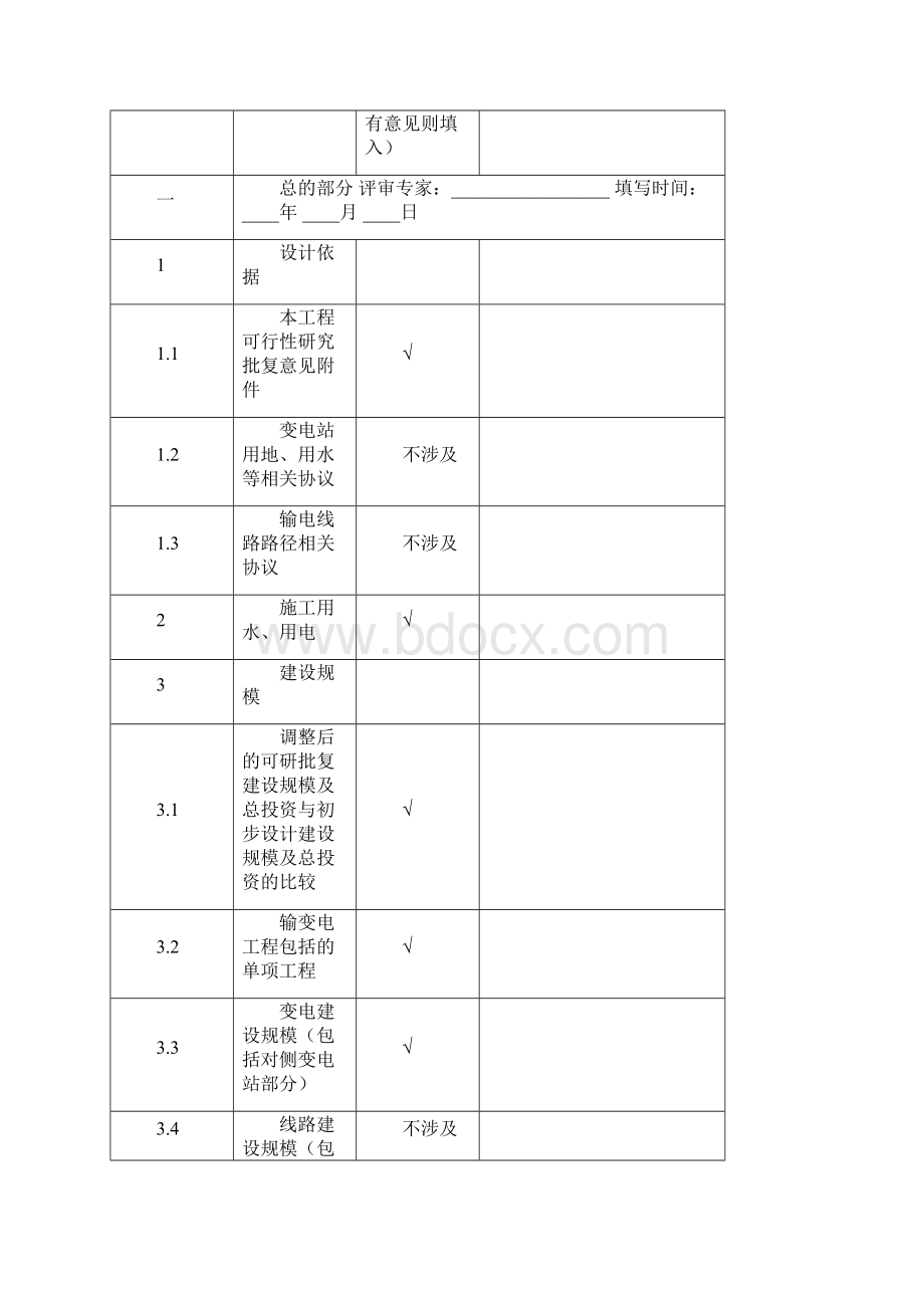 110kV变电站工程初步设计评审表.docx_第2页