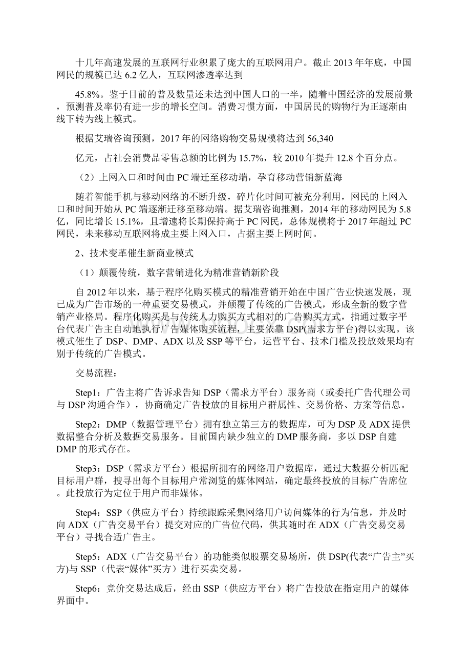 精准化数字营销行业分析报告.docx_第3页