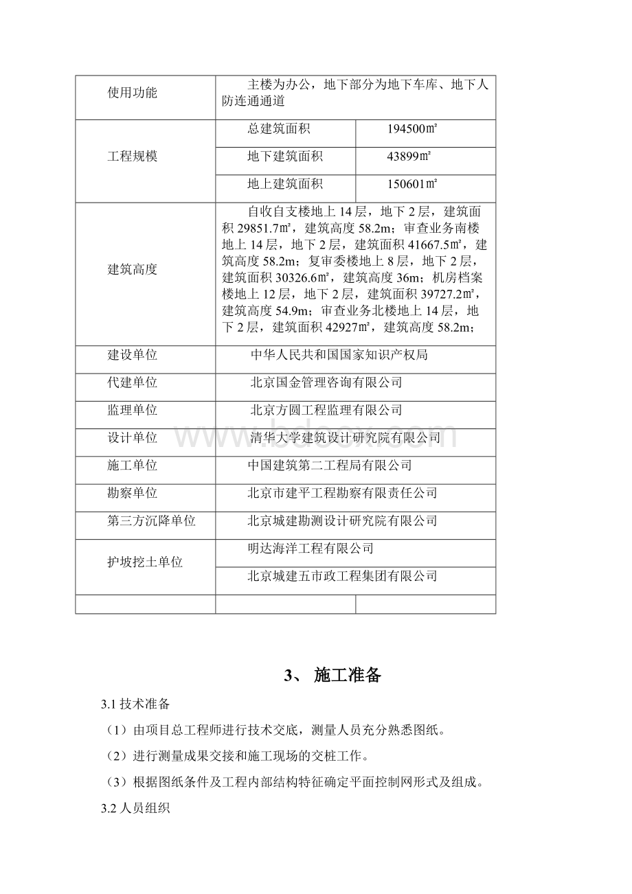 国家知识产权局专利业务用房工程测量方案.docx_第3页