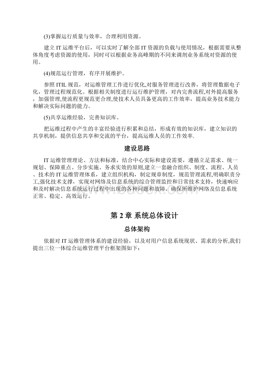 XXXIT运维监控管理平台建设方案参考Word格式.docx_第2页