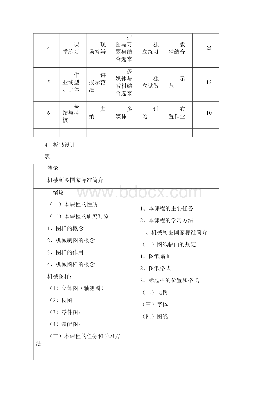 机械制图教学设计课题5个Word文档下载推荐.docx_第3页