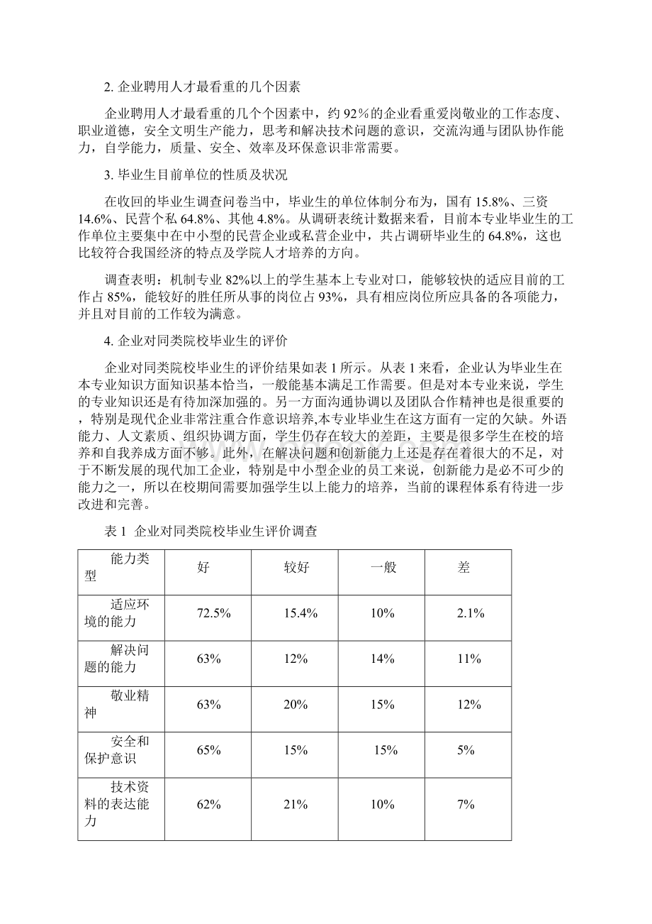 聂慧慧机械设计制造及其自动化专业设置专业调研报告.docx_第3页