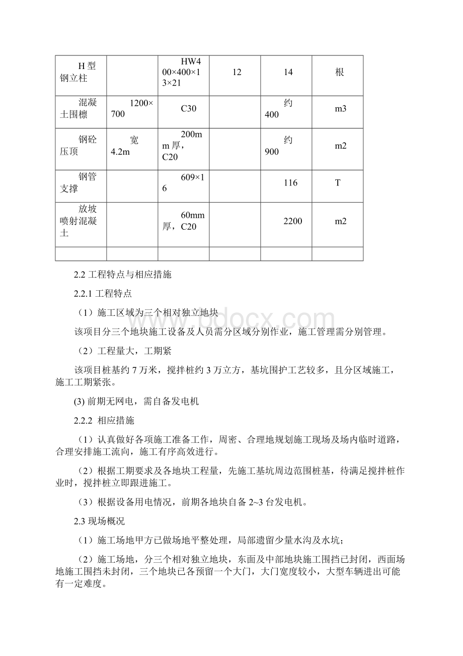 X街坊商办项目桩基及围护施组Word格式文档下载.docx_第3页