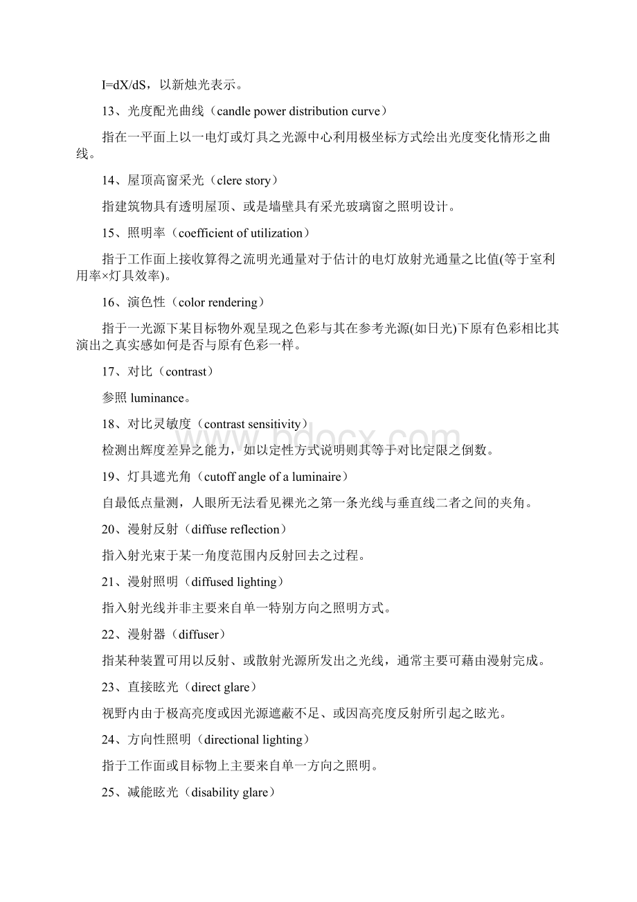 光与灯的专业术语Word下载.docx_第2页