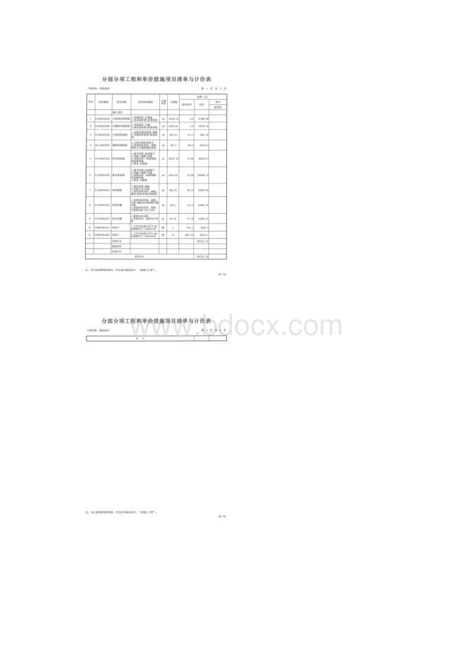 女子监狱基础设施维修项目一标段工程量清单Word格式.docx_第3页