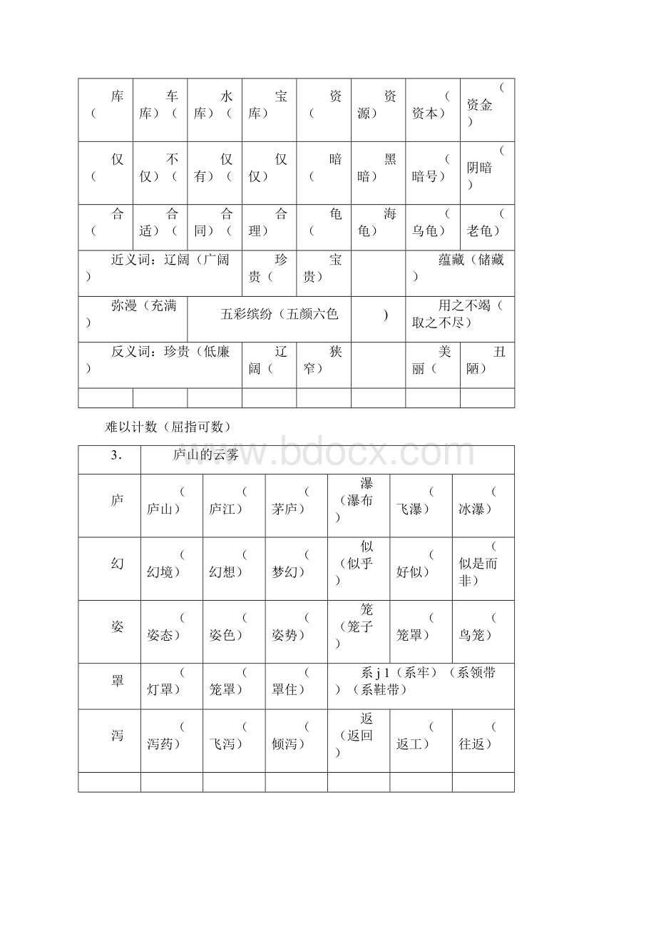 苏教版三年级下册语文生字组词.docx_第2页