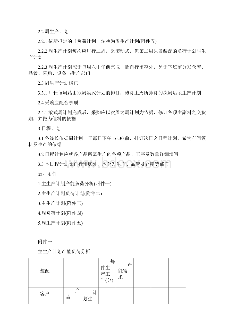 生产计划排程管理办法Word格式.docx_第3页