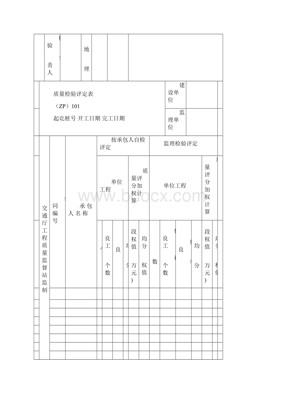 最新单位工程质量检验评定表.docx_第2页