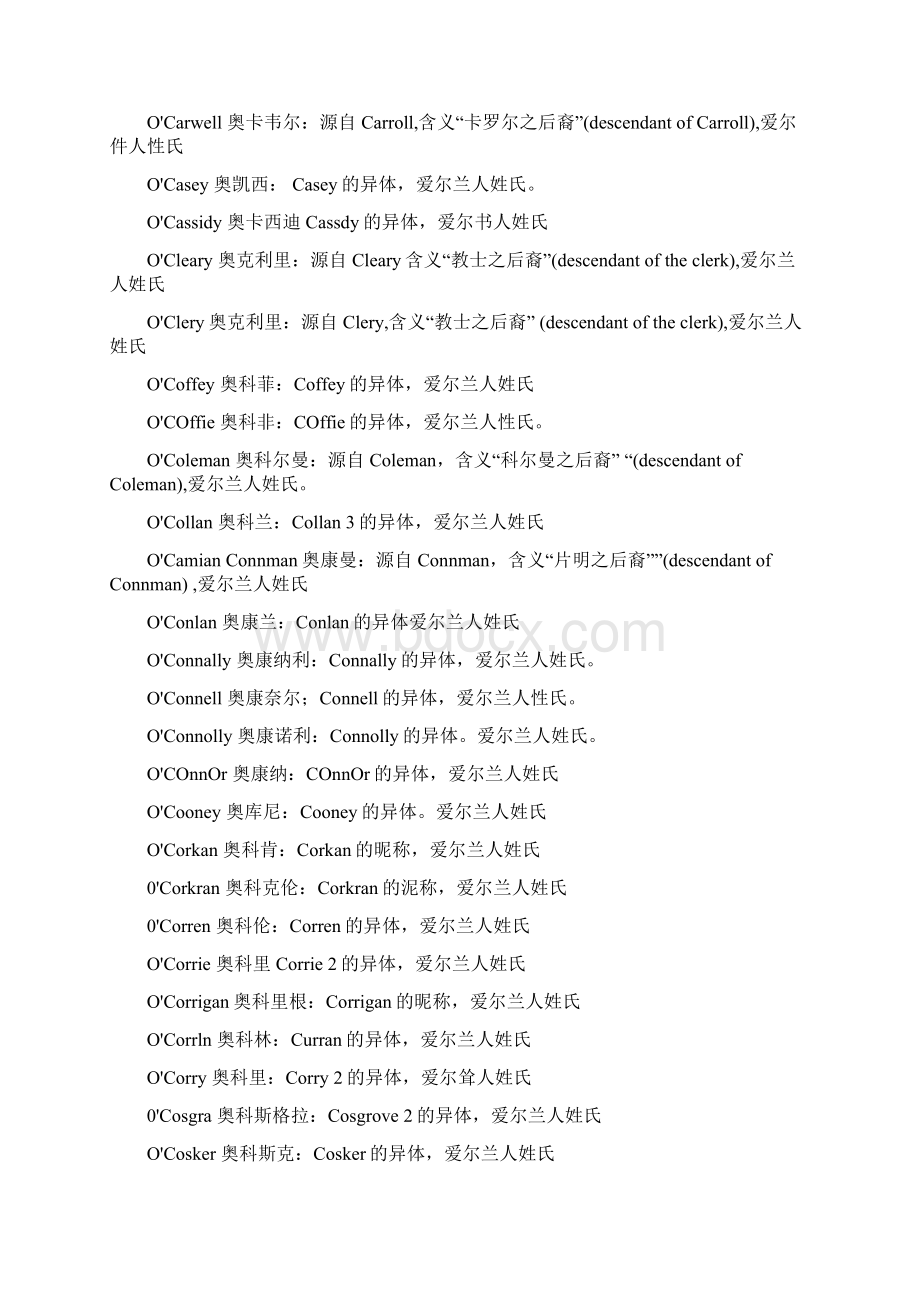 英语姓名词典外研社李慎廉 等编著 OWord文档下载推荐.docx_第3页