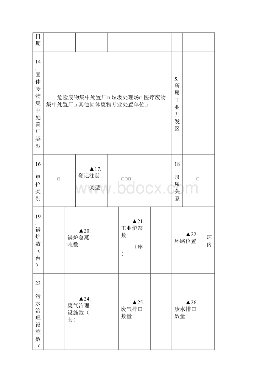 固体废物专业处置单位基本信息申报表.docx_第3页