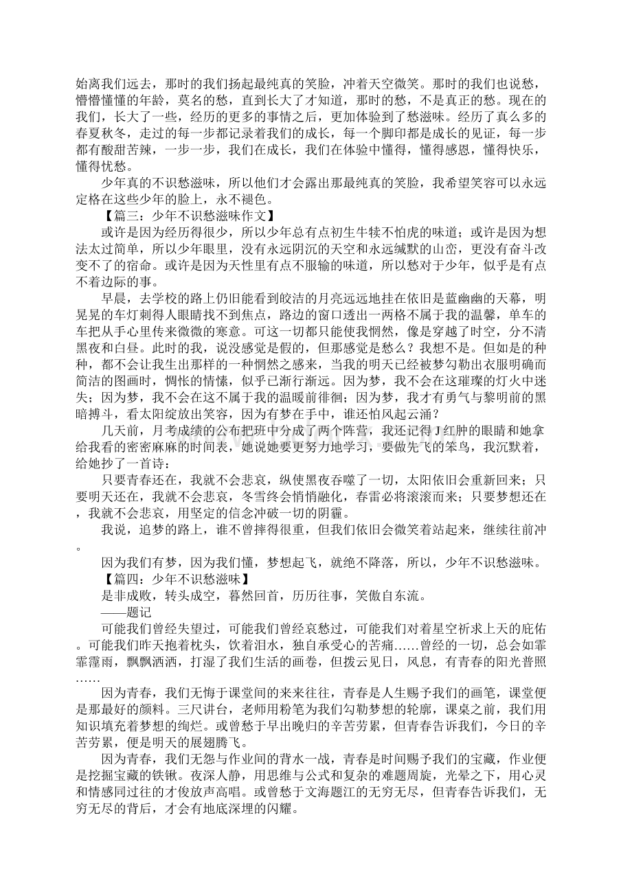 少年不识愁滋味作文.docx_第2页