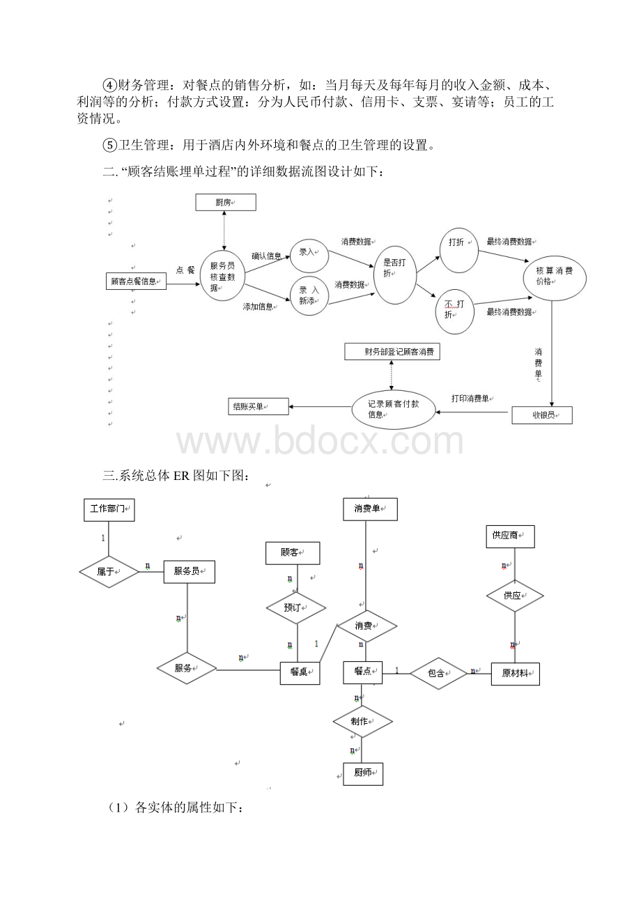 数据库酒店餐饮管理系统.docx_第2页