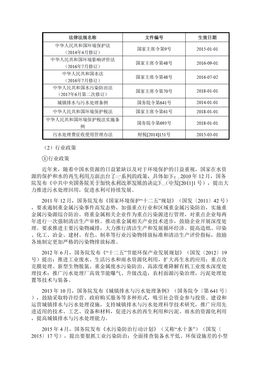 集成电路及新型显示水处理行业研究行业监管行业概况.docx_第2页