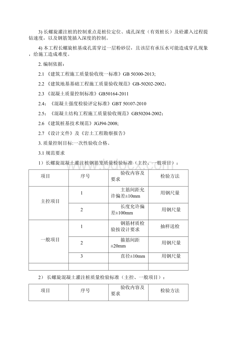 石公庙村长螺旋灌注桩工程监理实施细则.docx_第2页