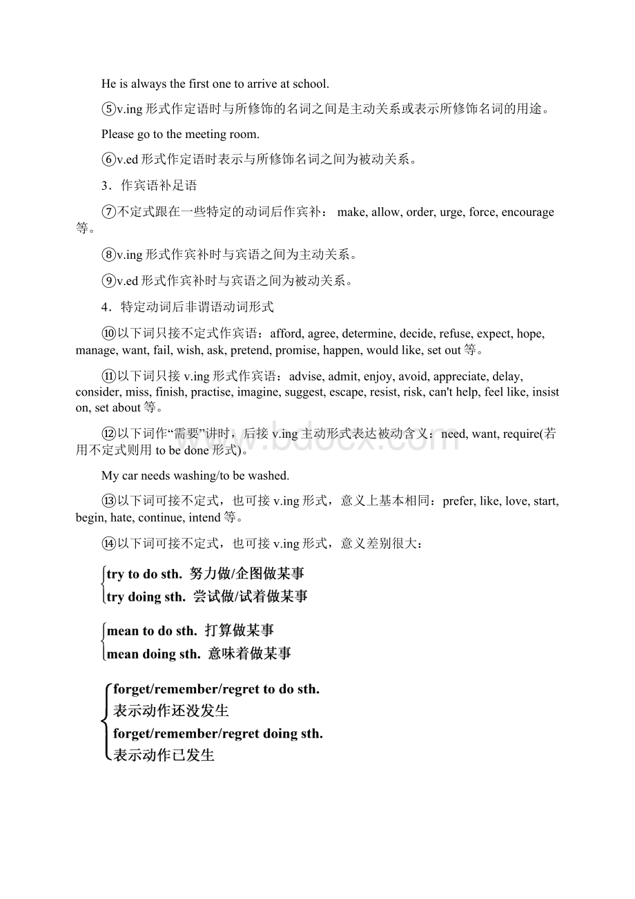 高考英语人教版一轮语法对点讲练7 非谓语动词.docx_第2页