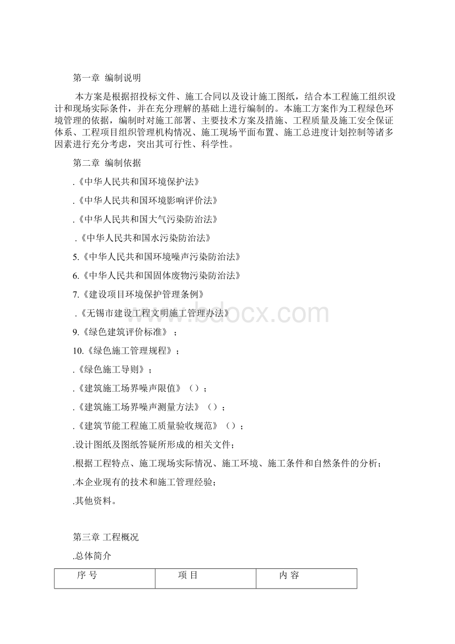 宜兴清华科技园一期工程绿色施工方案Word文件下载.docx_第2页