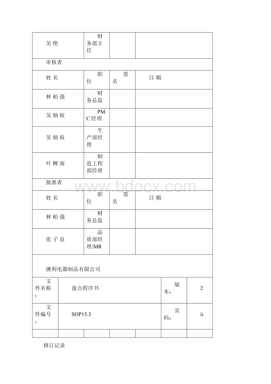 SOP1532 盘点程序书.docx_第2页