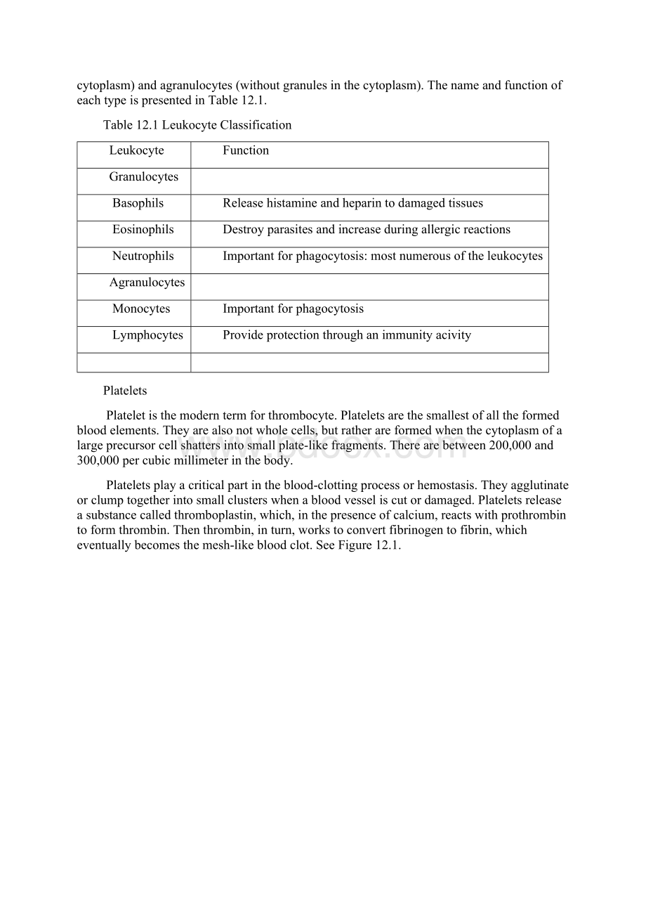 chpater12 Blood and Lymphatic and Immune System.docx_第2页