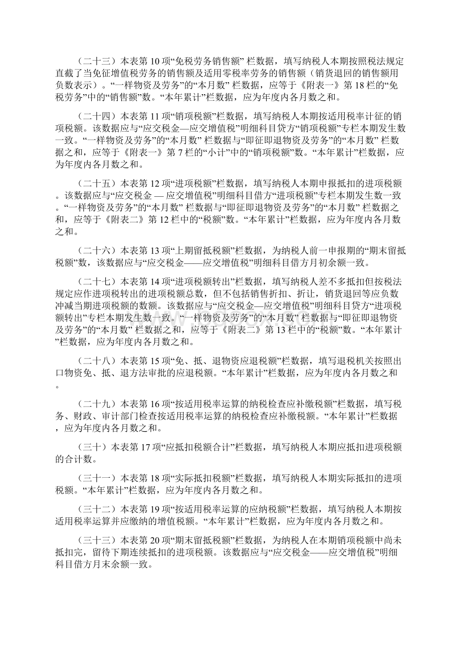 《增值税纳税申报表》及其附表填表说明.docx_第3页