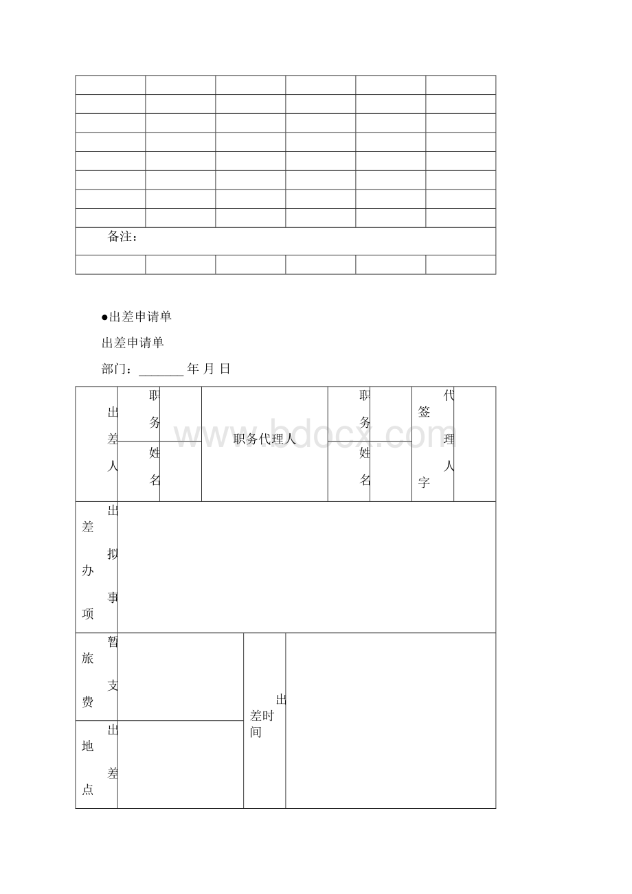 出差管理常用表格.docx_第2页