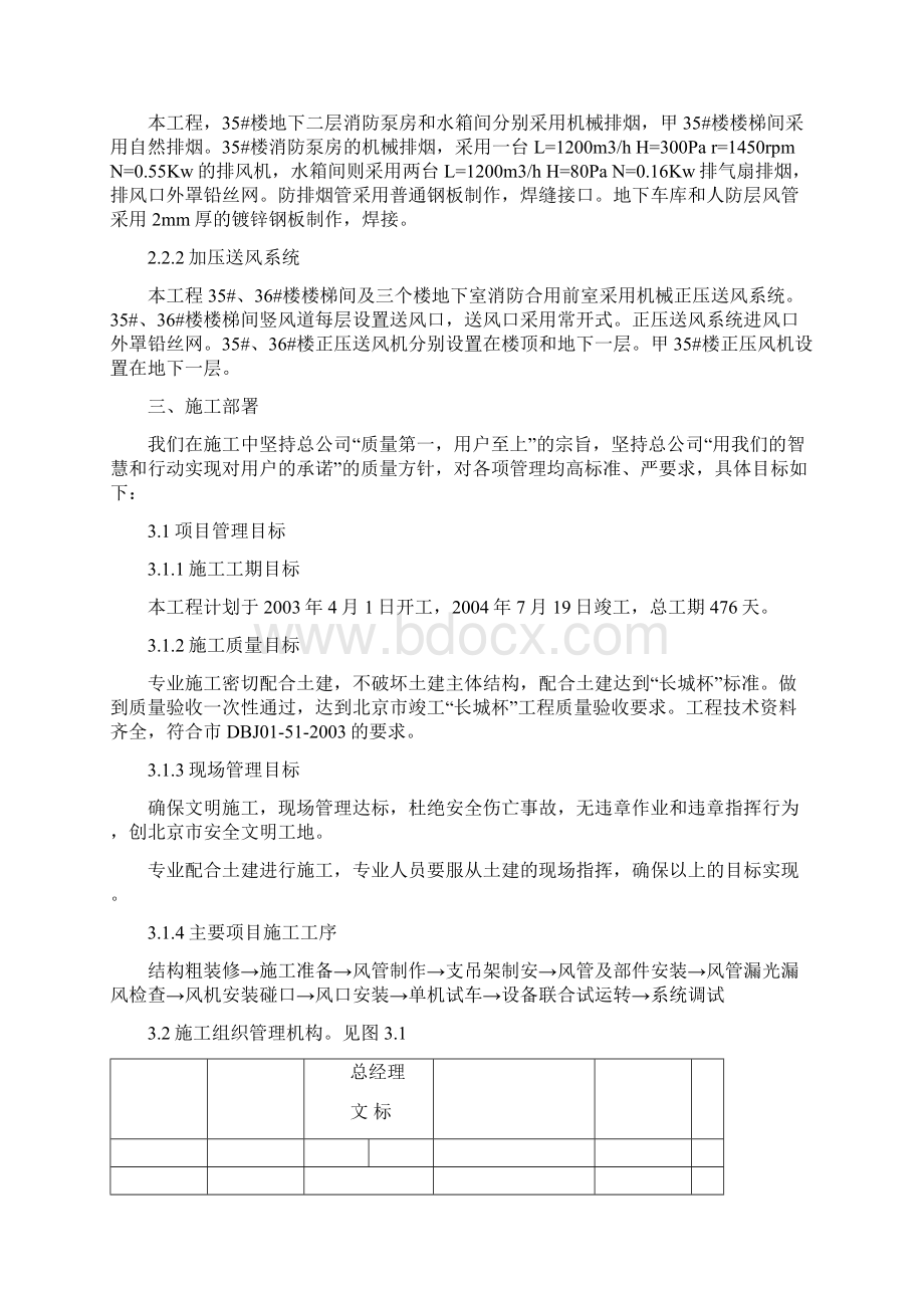 XXX钢铁设计院某住宅楼通风工程施工组织设计文档格式.docx_第3页