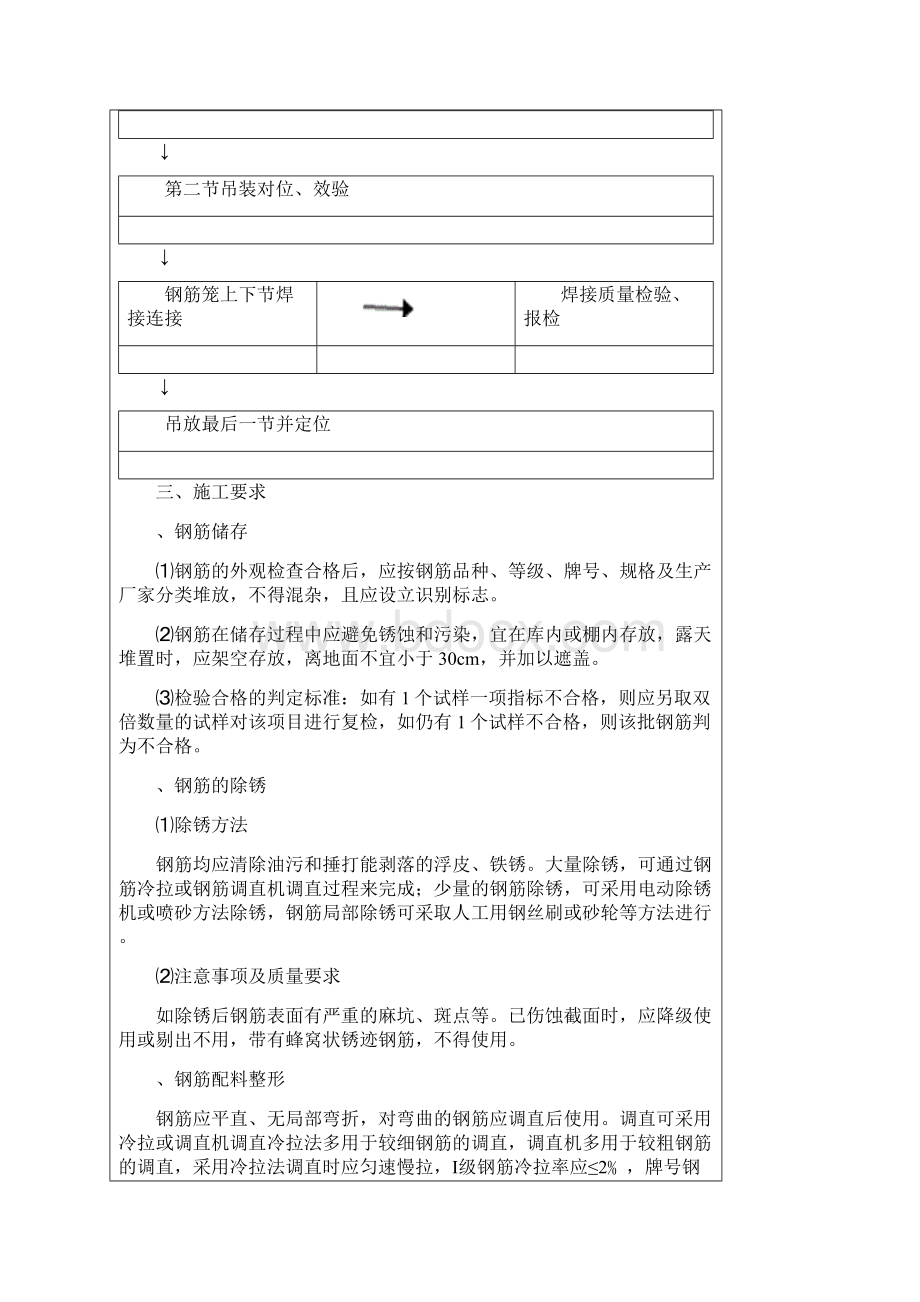 桩基钢筋笼施工技术交底.docx_第3页