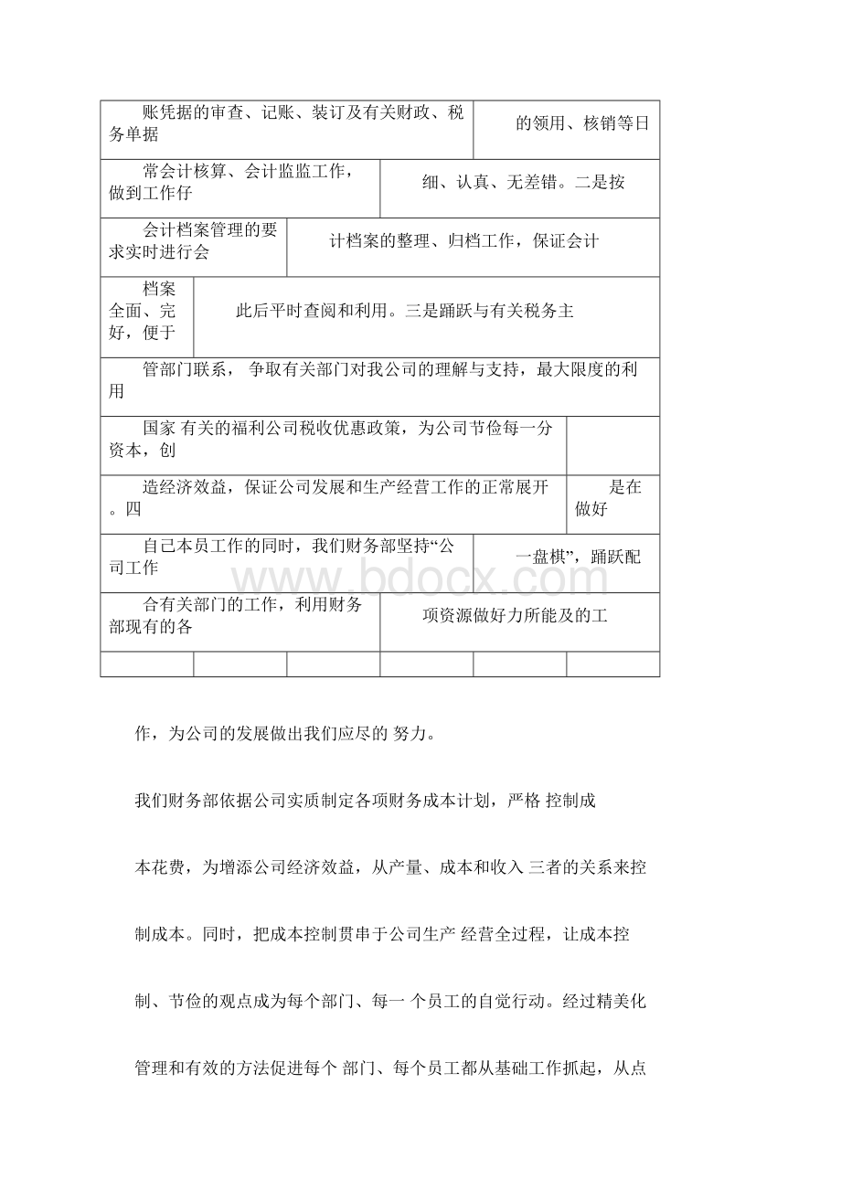 财务部工作总结优缺点.docx_第2页