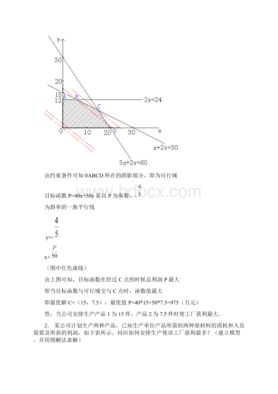 运筹学浙大远程教育学院作业答案.docx_第2页